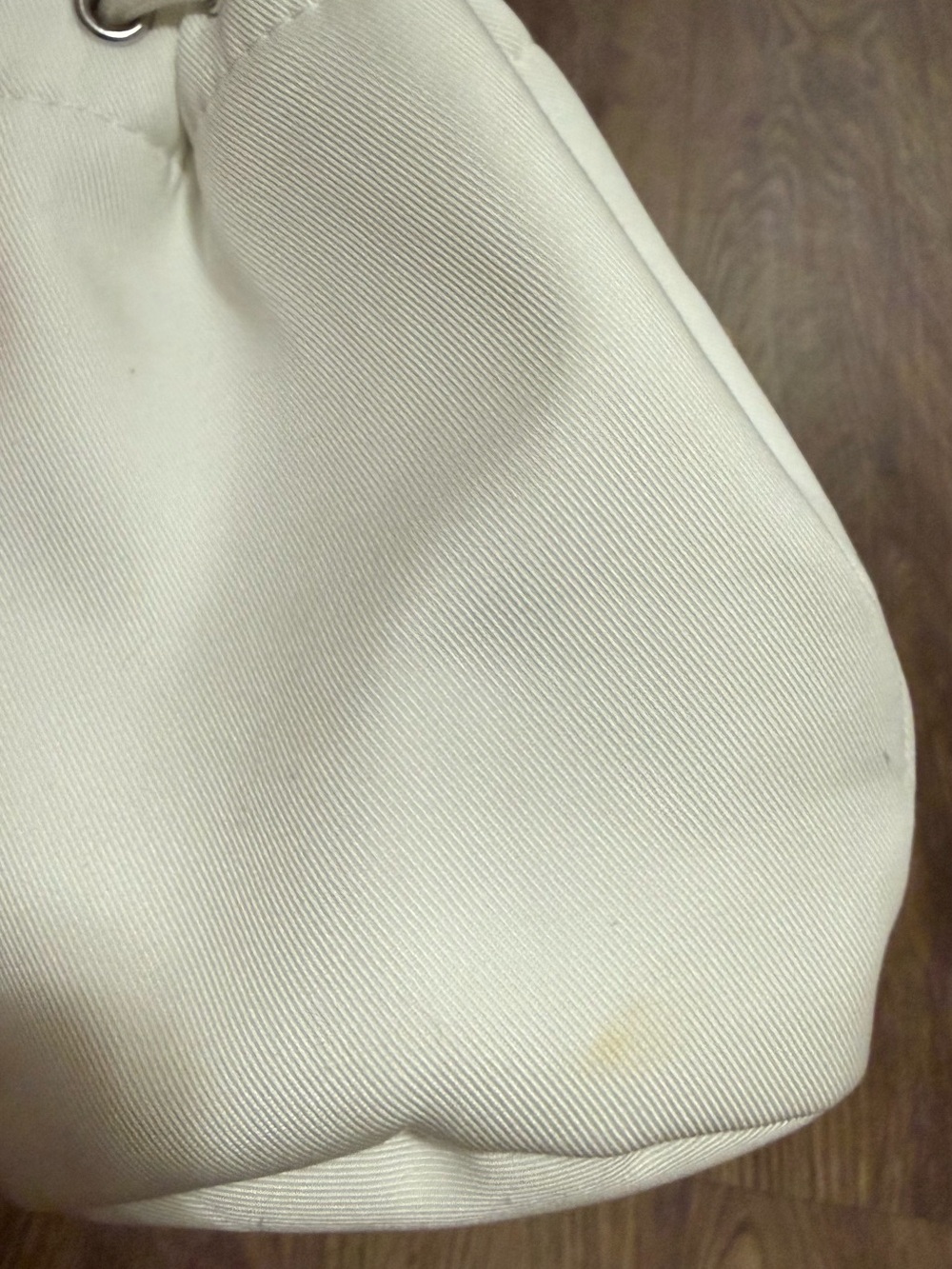 Dior Cream Drawstring Mini Pouch - Picture 3 of 6